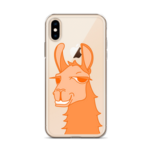 Load image into Gallery viewer, The Cool Llama - iPhone Case Orange