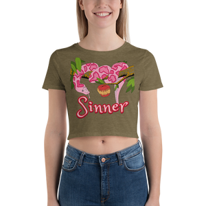 The Serpent - Sinner Women’s Crop Tee