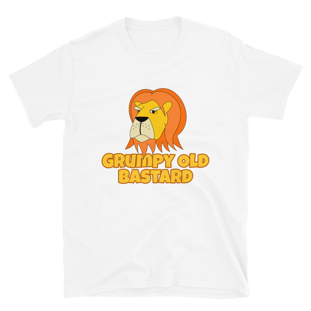 The Grumpy Lion - Grumpy Old Bastard Unisex T-Shirt