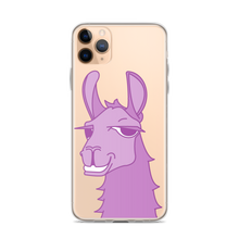 Load image into Gallery viewer, The Cool Llama - iPhone Case Purple