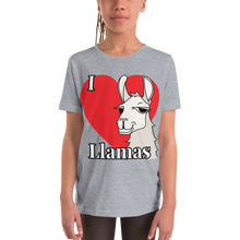 Load image into Gallery viewer, The Cool Llama - I Love Llamas Kids T-Shirt