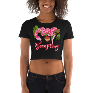 The Serpent - Tempting Women’s Crop Tee