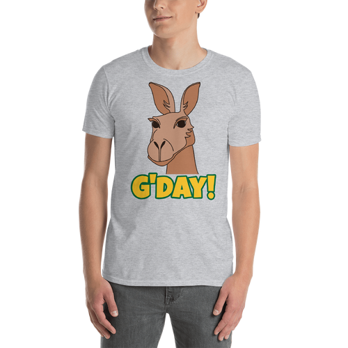 Australia - G'Day! Kangaroo Unisex T-Shirt