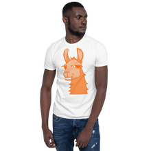 Load image into Gallery viewer, The Cool Llama - Unisex T-Shirt Orange