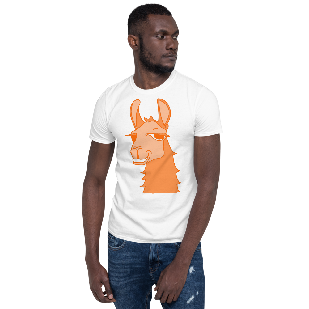 The Cool Llama - Unisex T-Shirt Orange