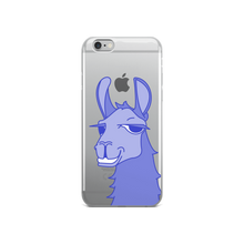 Load image into Gallery viewer, The Cool Llama - iPhone Case Blue