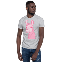 Load image into Gallery viewer, The Cool Llama -  Unisex T-Shirt Pink