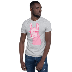 The Cool Llama -  Unisex T-Shirt Pink