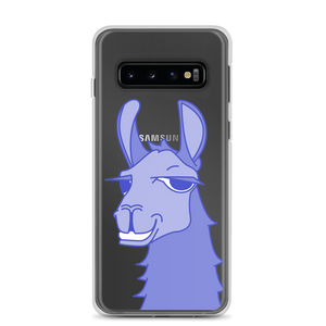 The Cool Llama - Samsung Phone Case Blue