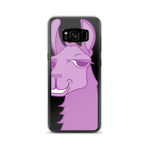 The Cool Llama - Samsung Phone Case Purple