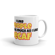 Load image into Gallery viewer, Grumpy Lion - I Hate Decaf (And People) Mug