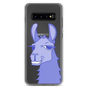 The Cool Llama - Samsung Phone Case Blue