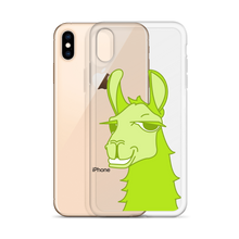 Load image into Gallery viewer, The Cool Llama - iPhone Case Green