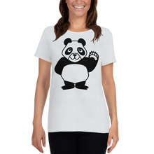 Load image into Gallery viewer, Howdy Panda - Women&#39;s Light Coloured T-Shirt