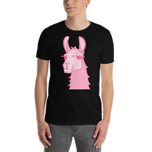 Load image into Gallery viewer, The Cool Llama -  Unisex T-Shirt Pink