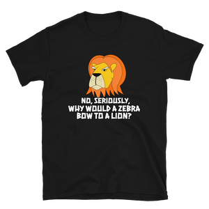 Grumpy Lion - Not The Circle Of Life T-Shirt