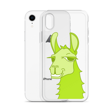 Load image into Gallery viewer, The Cool Llama - iPhone Case Green