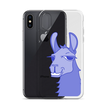 Load image into Gallery viewer, The Cool Llama - iPhone Case Blue