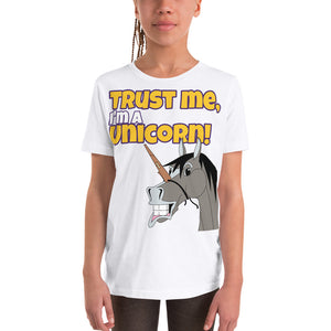 The Cheeky Horse - Trust Me, I'm A Unicorn Kids T-Shirt