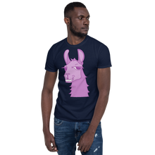 Load image into Gallery viewer, The Cool Llama - Unisex T-Shirt Purple