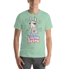 Load image into Gallery viewer, The Cool Llama - I Know Llama Sutra Light Coloured Unisex T-Shirt