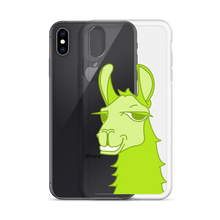 Load image into Gallery viewer, The Cool Llama - iPhone Case Green