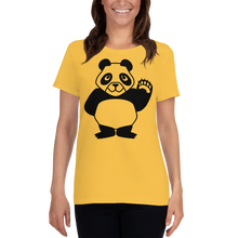 Load image into Gallery viewer, Howdy Panda - Women&#39;s Light Coloured T-Shirt