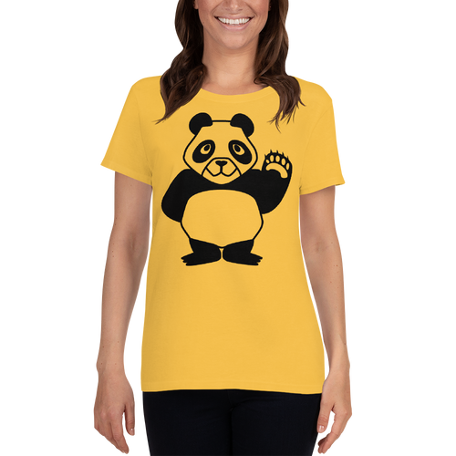 Howdy Panda - Women's Light Coloured T-Shirt