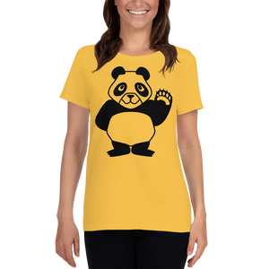 Howdy Panda - Women's Light Coloured T-Shirt