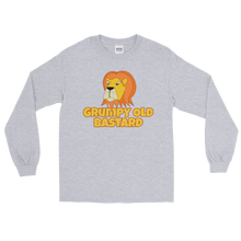 Load image into Gallery viewer, Grumpy Lion - Grumpy Old Bastard Long Sleeve T-Shirt