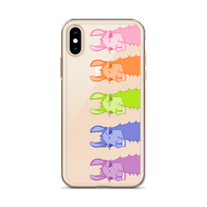 The Cool Llama - iPhone Case Rainbow