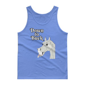 The Cheeky Horse - Down To Buck Singlet Tank Top