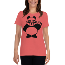 Load image into Gallery viewer, Howdy Panda - Women&#39;s Light Coloured T-Shirt