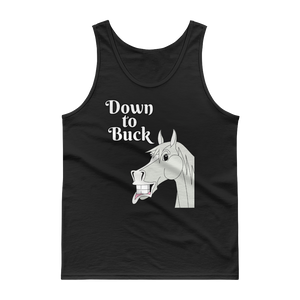 The Cheeky Horse - Down To Buck Singlet Tank Top