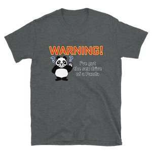 Howdy Panda - "Warning, I've got the sex drive of a panda" Unisex T-Shirt