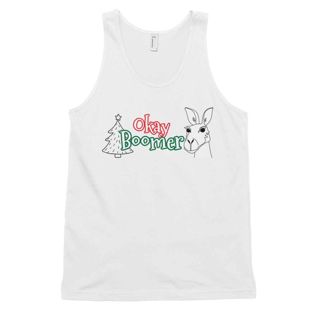 Australia - Okay Boomer Christmas Unisex Tank Top Singlet