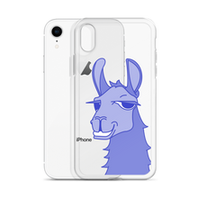 Load image into Gallery viewer, The Cool Llama - iPhone Case Blue