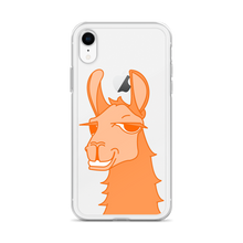 Load image into Gallery viewer, The Cool Llama - iPhone Case Orange