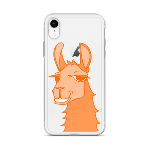 The Cool Llama - iPhone Case Orange