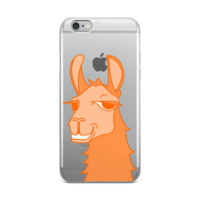 Load image into Gallery viewer, The Cool Llama - iPhone Case Orange