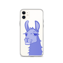 Load image into Gallery viewer, The Cool Llama - iPhone Case Blue