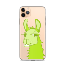 Load image into Gallery viewer, The Cool Llama - iPhone Case Green