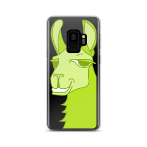 The Cool Llama - Samsung Phone Case Green