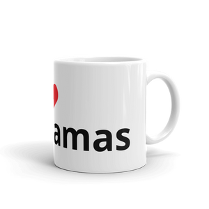 The Cool Llama - I Love Llamas Mug