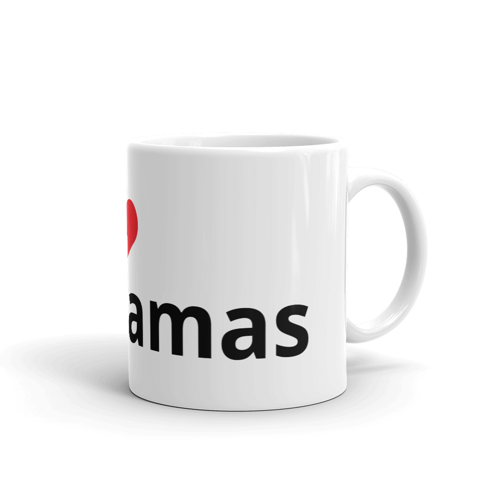 The Cool Llama - I Love Llamas Mug