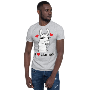 The Cool Llama - I Love Llamas Unisex T-Shirt