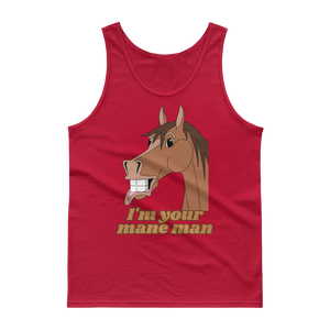 The Cheeky Horse - I'm Your Mane Man Singlet Tank Top