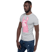 Load image into Gallery viewer, The Cool Llama -  Unisex T-Shirt Pink