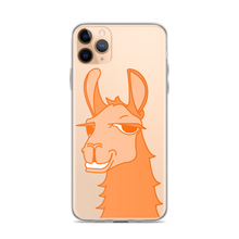 Load image into Gallery viewer, The Cool Llama - iPhone Case Orange