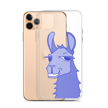 Load image into Gallery viewer, The Cool Llama - iPhone Case Blue